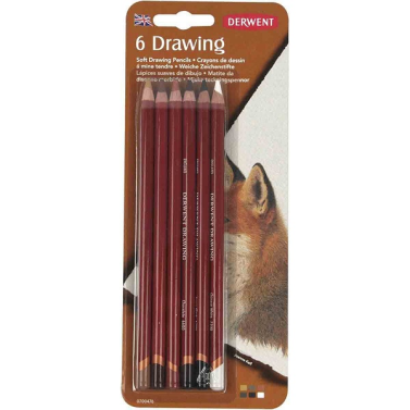 Blister Lápis de Cor C/6 Drawing 262706 Derwent